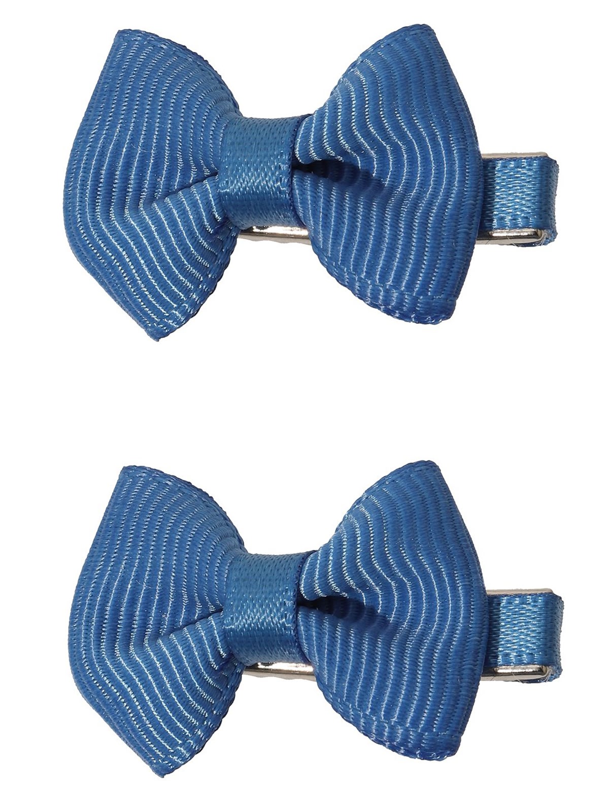 Зажим для волос бабочка синего цвета 2 шт