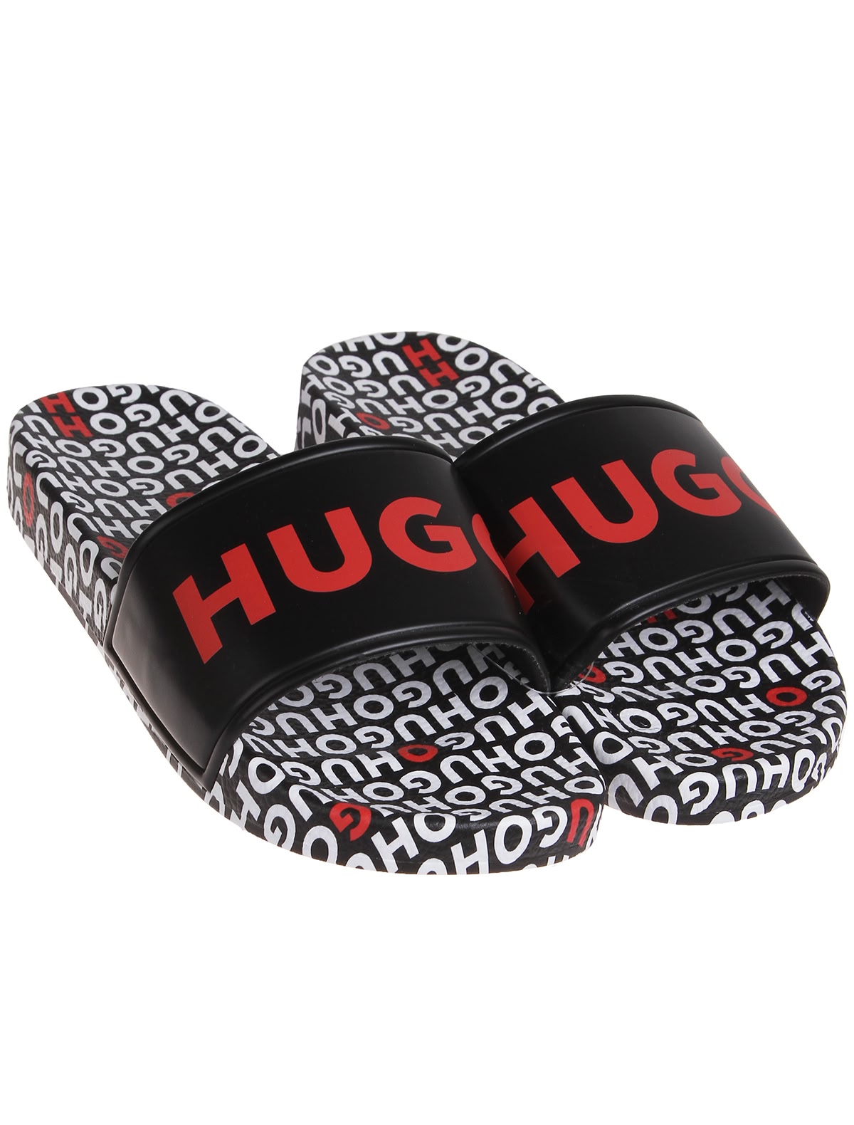 Шлепанцы пляжные со сплошным принтом