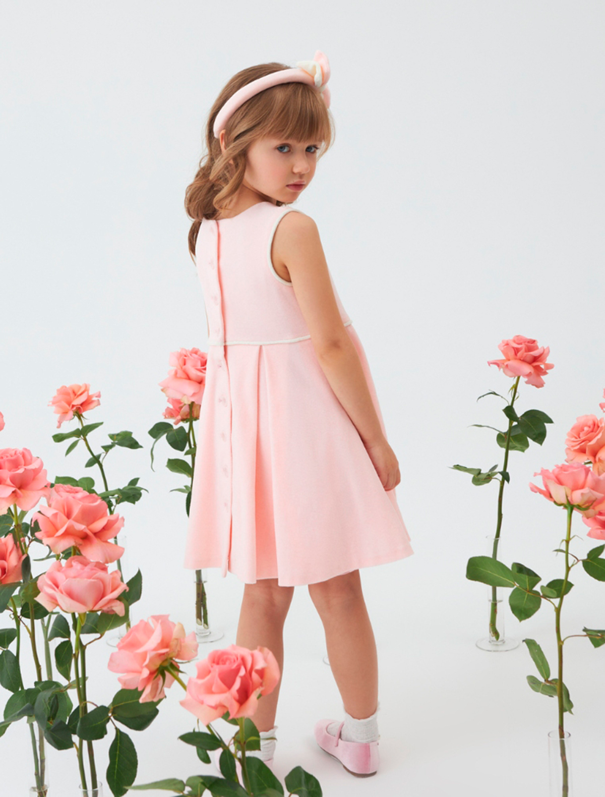 Платье MARUSHIK 2674977, цвет розовый, размер 4 1054500410219 - фото 3