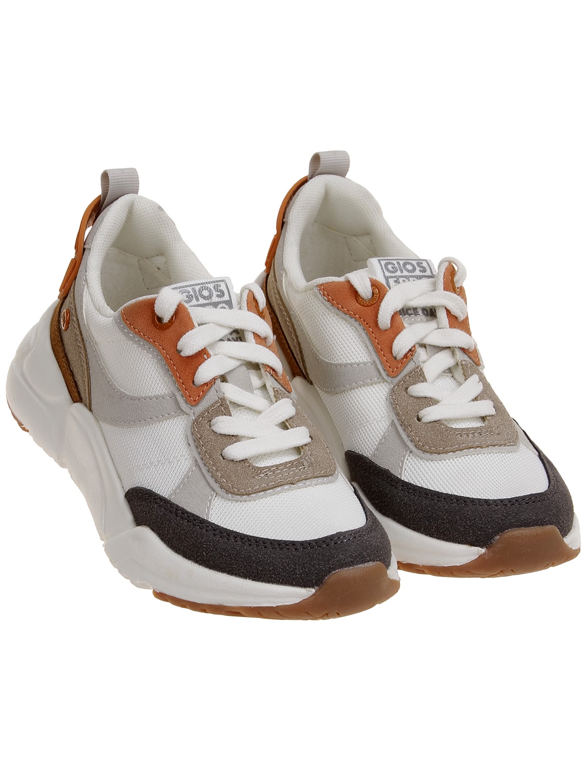 Кроссовки кофейных оттенков