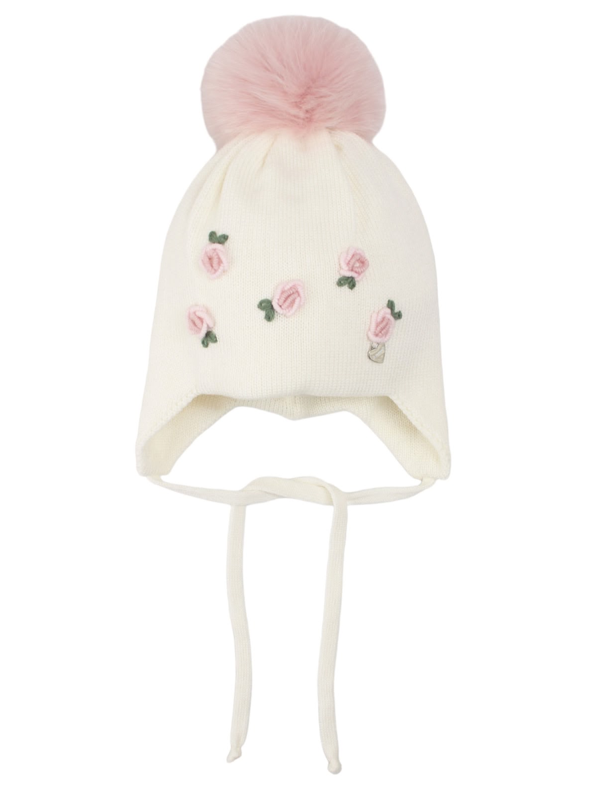 Шапка с розочками