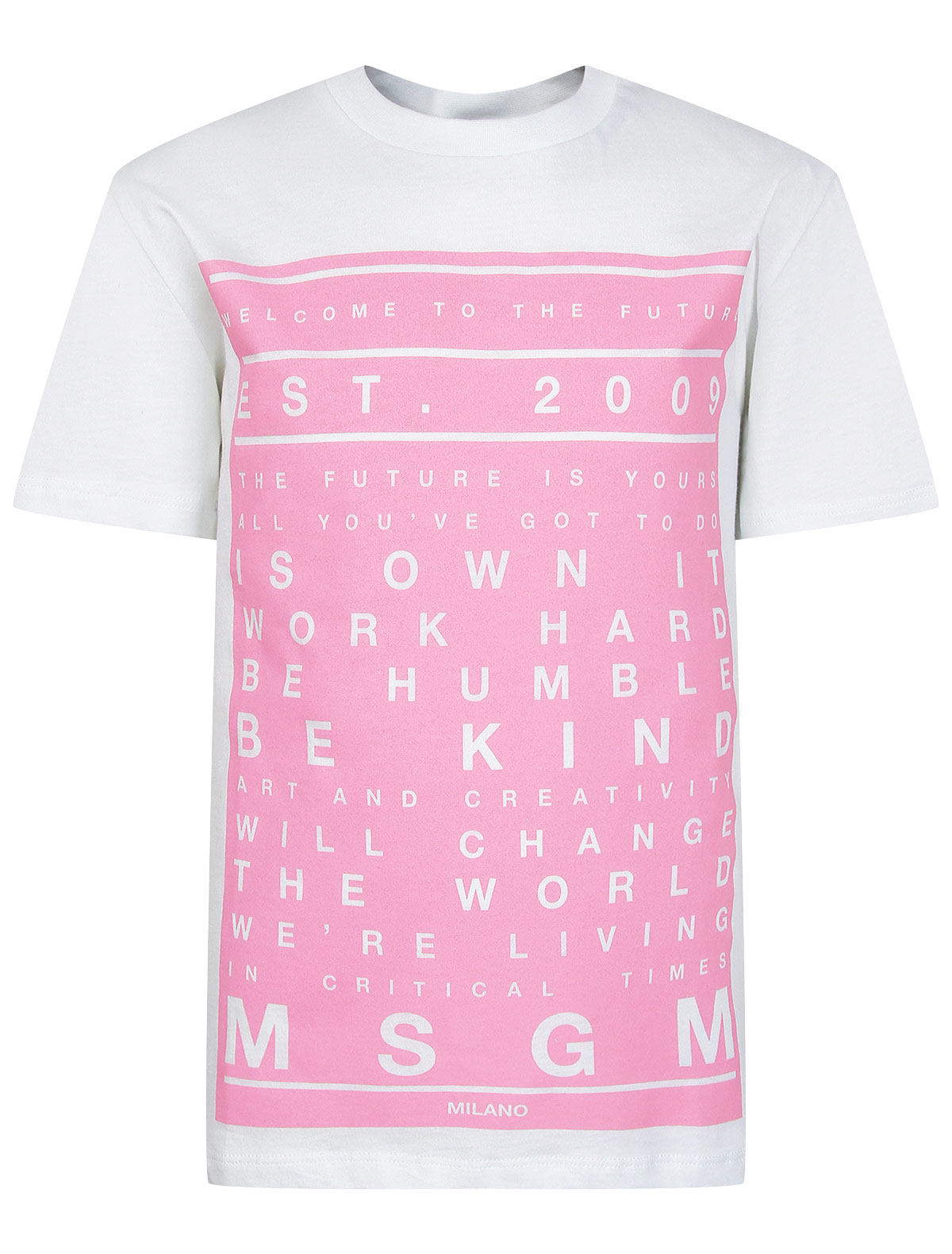 

Футболка MSGM, Белый, 2275826