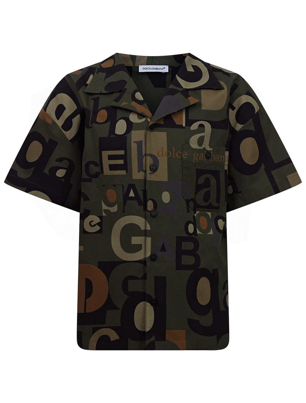 Рубашка Dolce & Gabbana 2395303, цвет разноцветный, размер 2 1014519270532 - фото 1