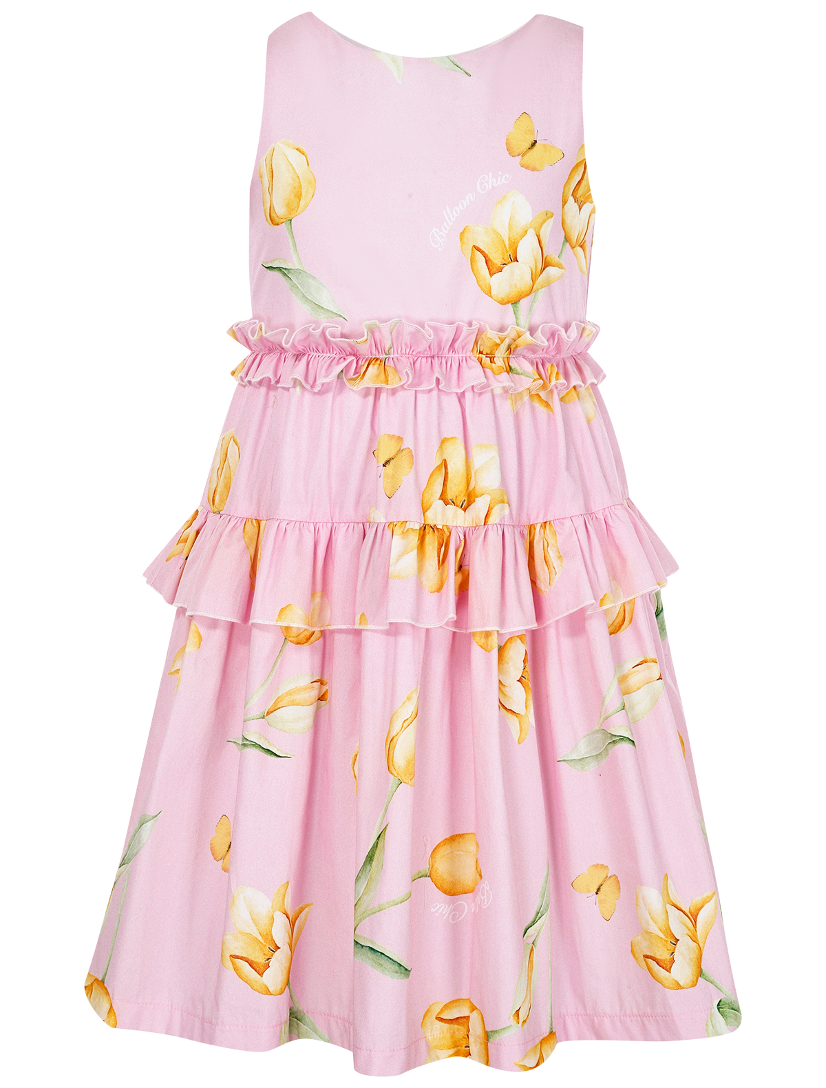Платье Balloon Chic 2652967, цвет розовый, размер 3 1054509416076 - фото 1