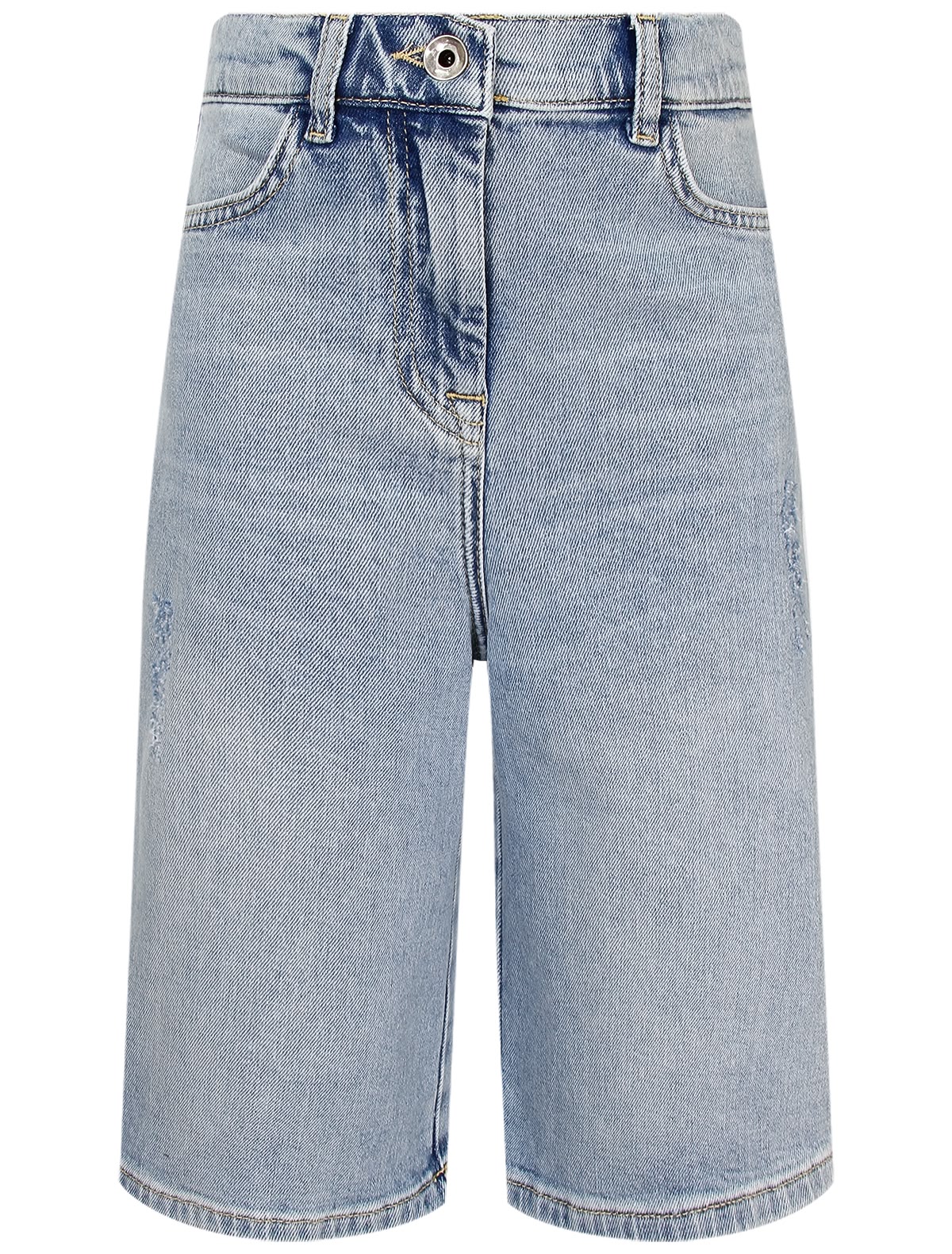 Джинсовые бермуды