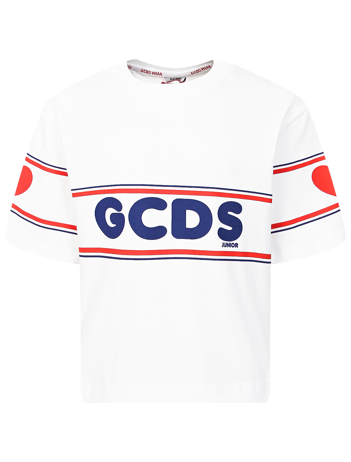 Футболка GCDS mini белого цвета