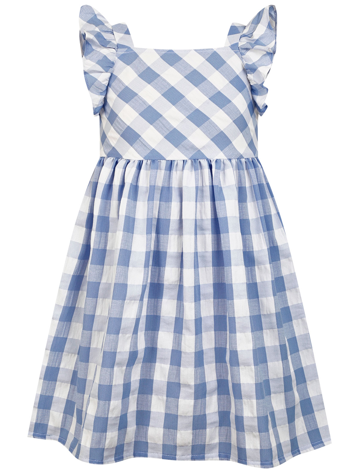 Платье в клетку виши