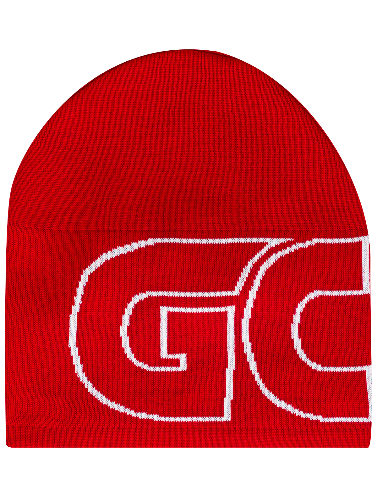 Шапка GCDS mini красного цвета