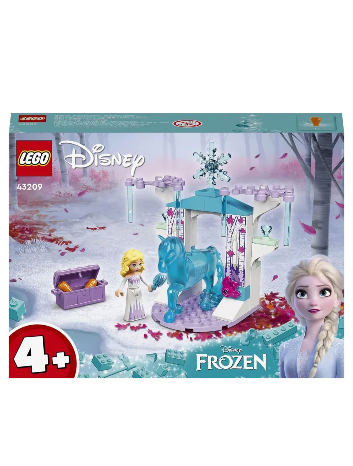 Конструктор LEGO Ледяная конюшня Эльзы и Нокка