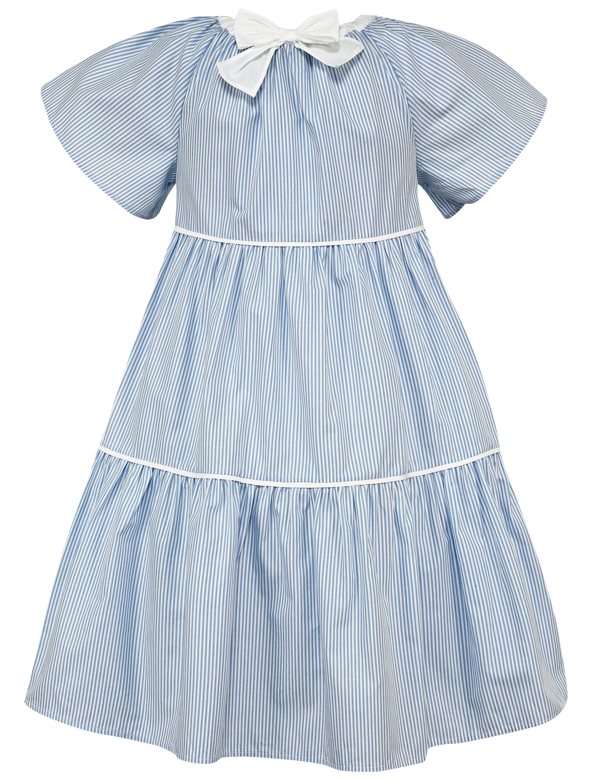 Платье Il Gufo 2543148, цвет голубой, размер 9 1054609370643 - фото 4