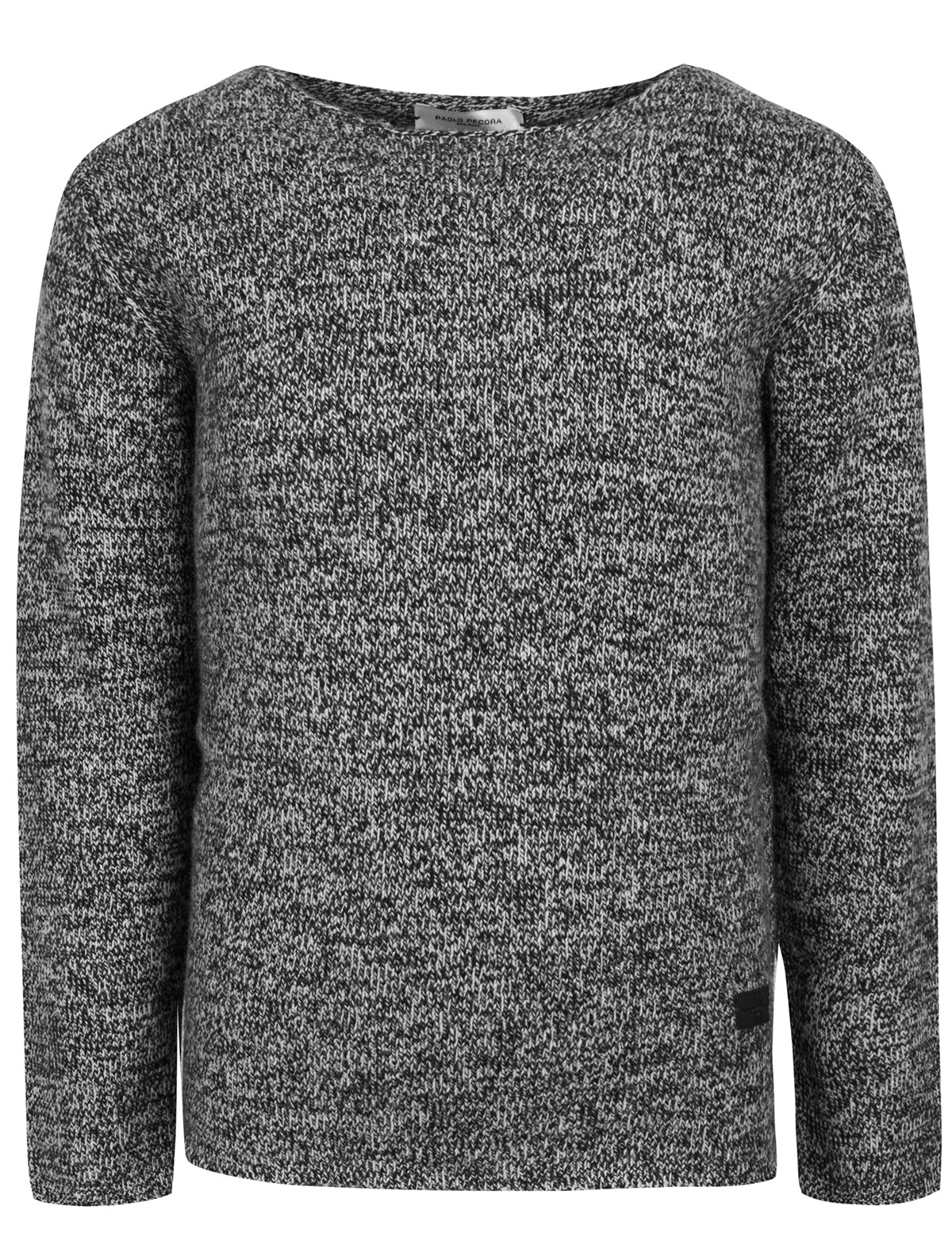 Серый джемпер из шерсти