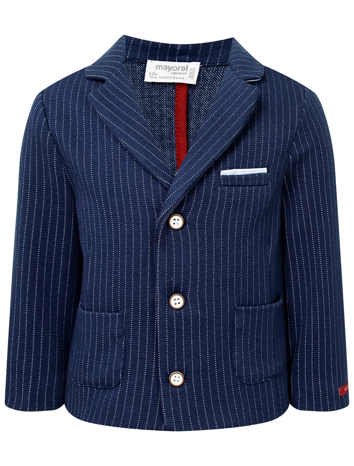 Пиджак Mayoral 2064645, цвет синий, размер 1
