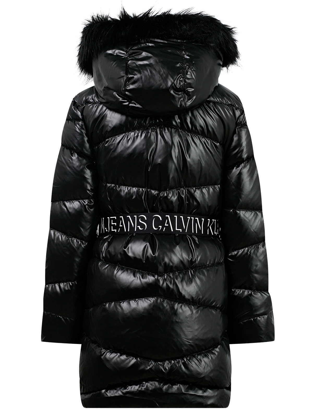 Пальто CALVIN KLEIN JEANS 2361855, цвет черный, размер 9 1124509181936 - фото 2