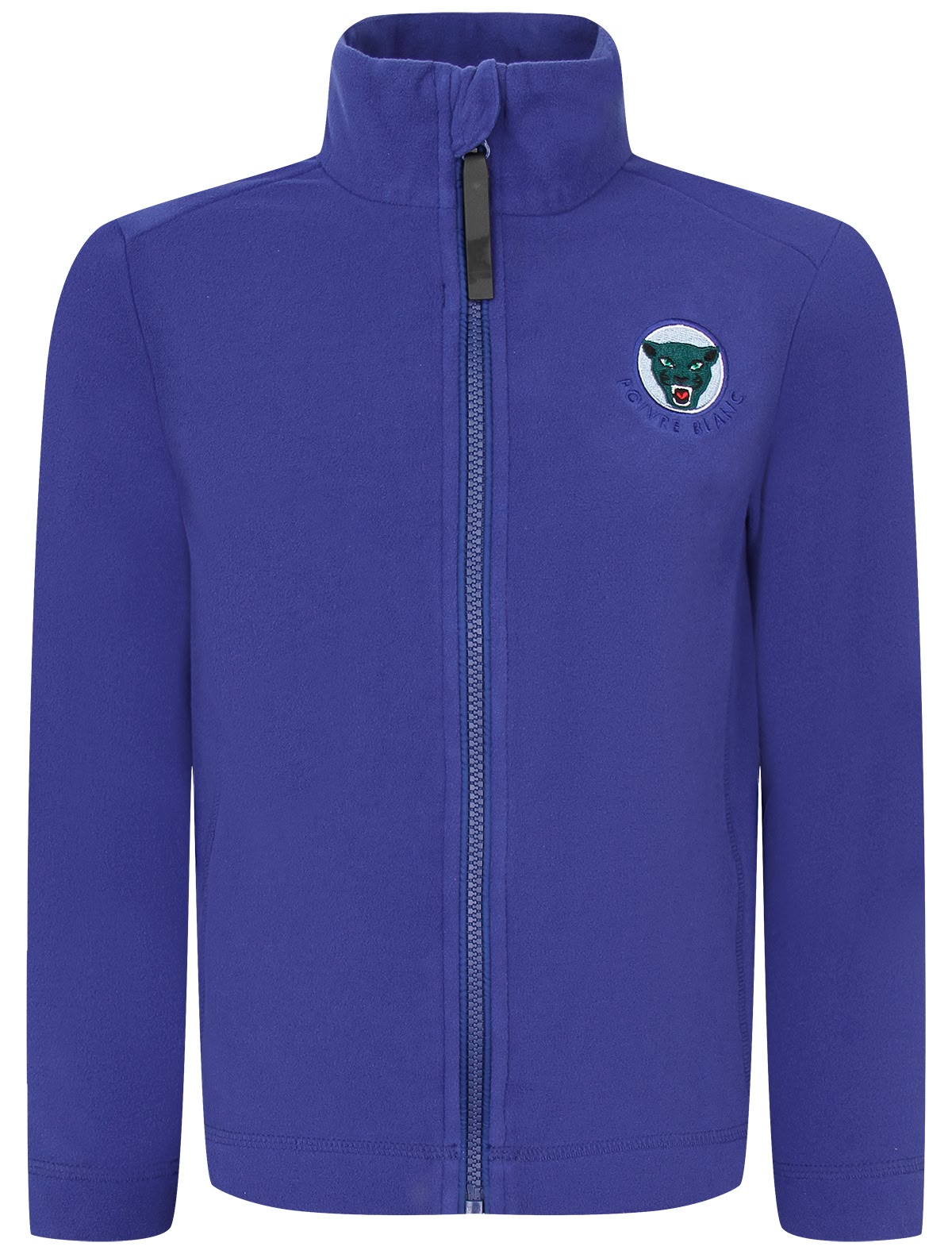 Толстовка из флиса с вышивкой на спине