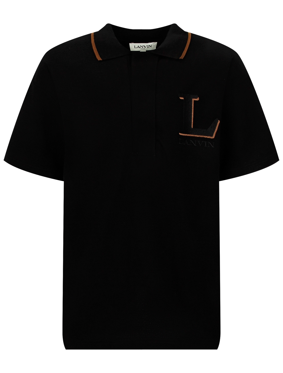 

Поло LANVIN, Черный, 3051439