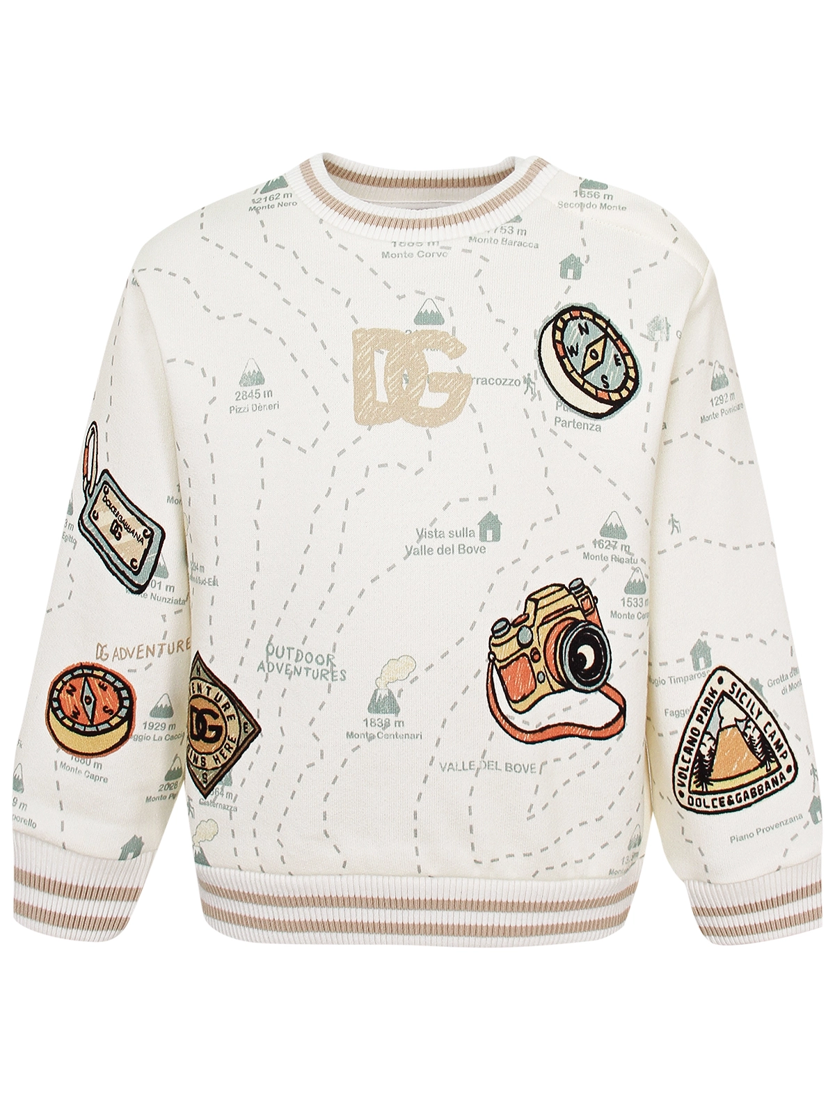 

Свитшот Dolce & Gabbana, Бежевый, 3000497