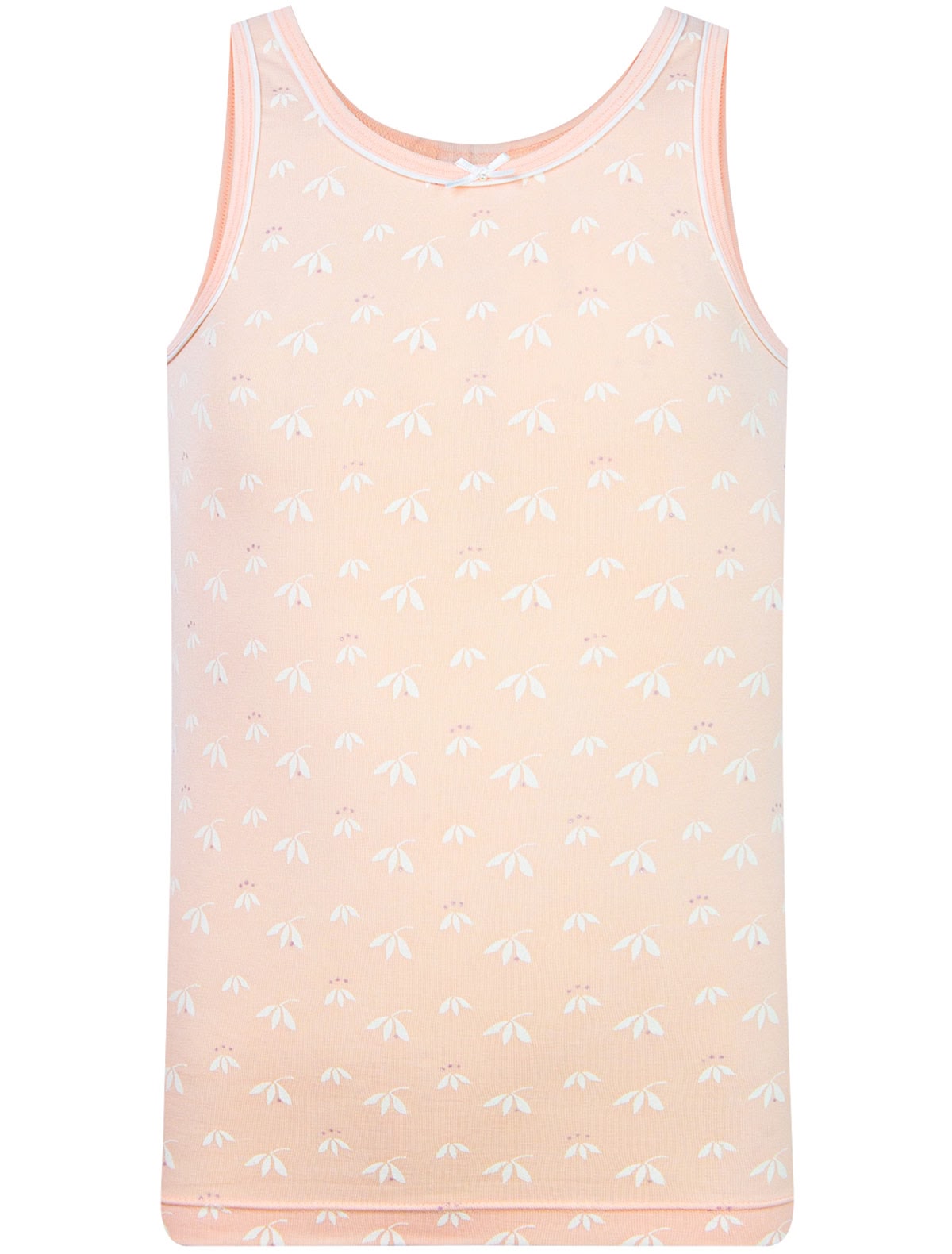 Майка с растительным узором