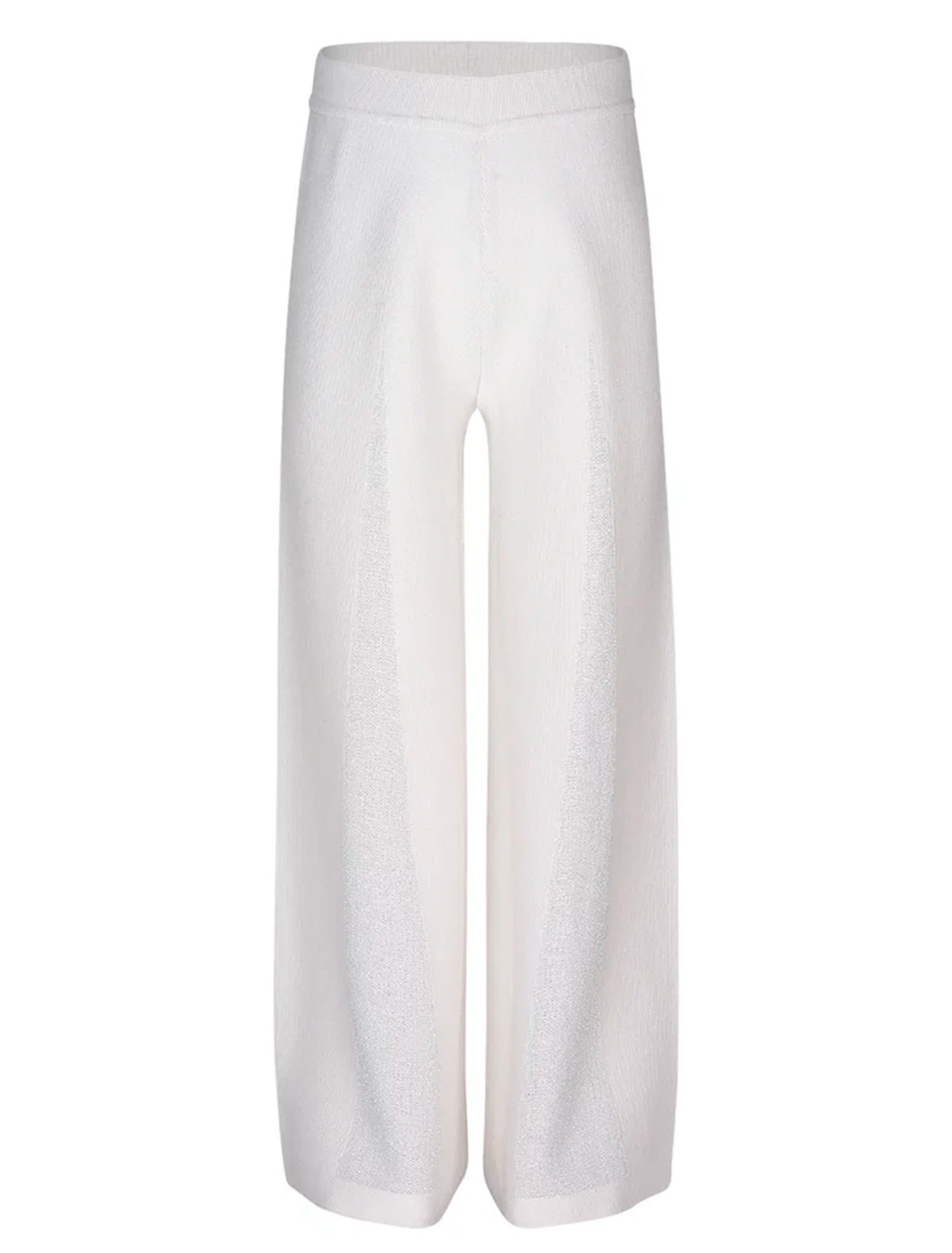 Белые хлопковые брюки