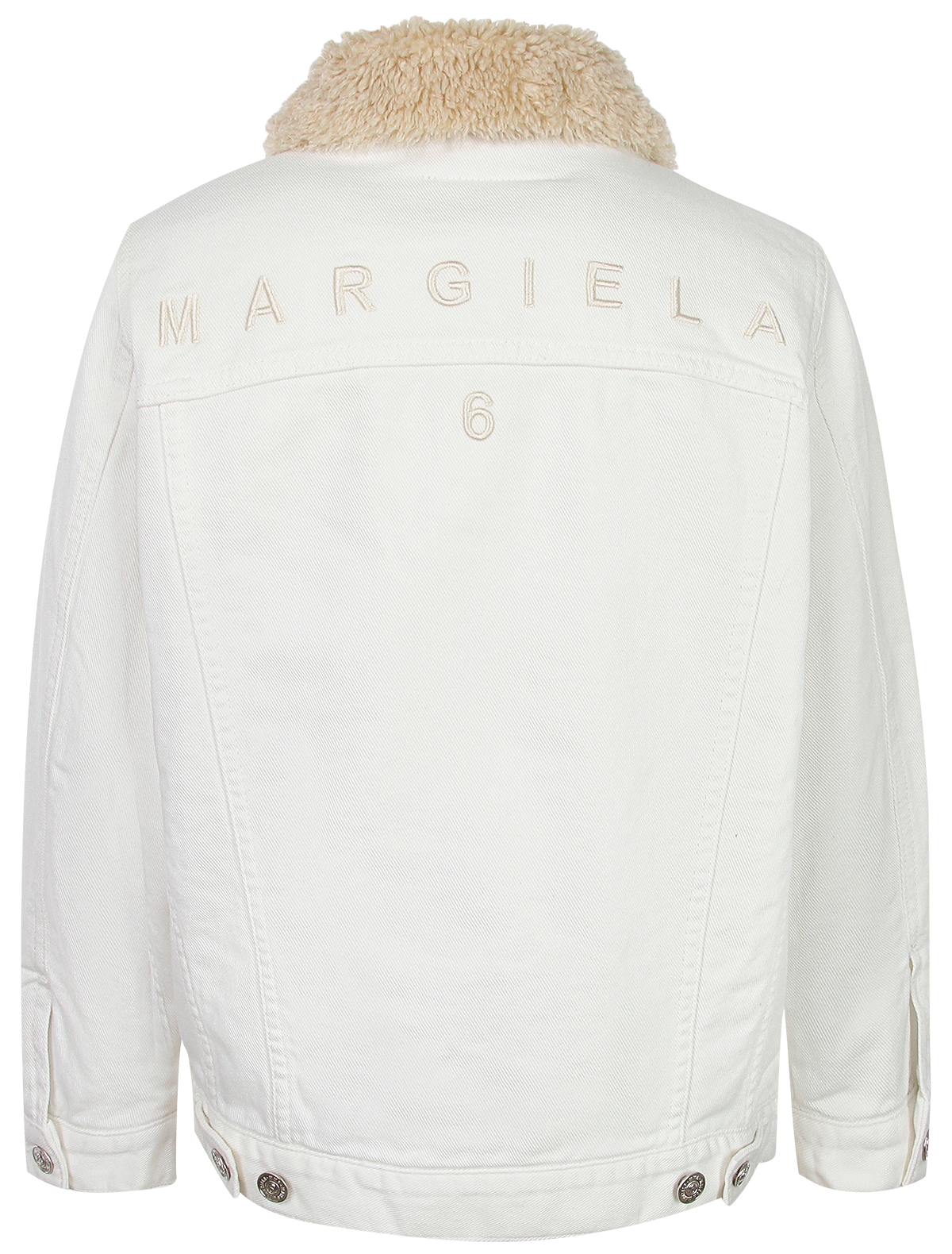 Куртка MM6 Maison Margiela 2480371, цвет белый, размер 7 1074529281560 - фото 2