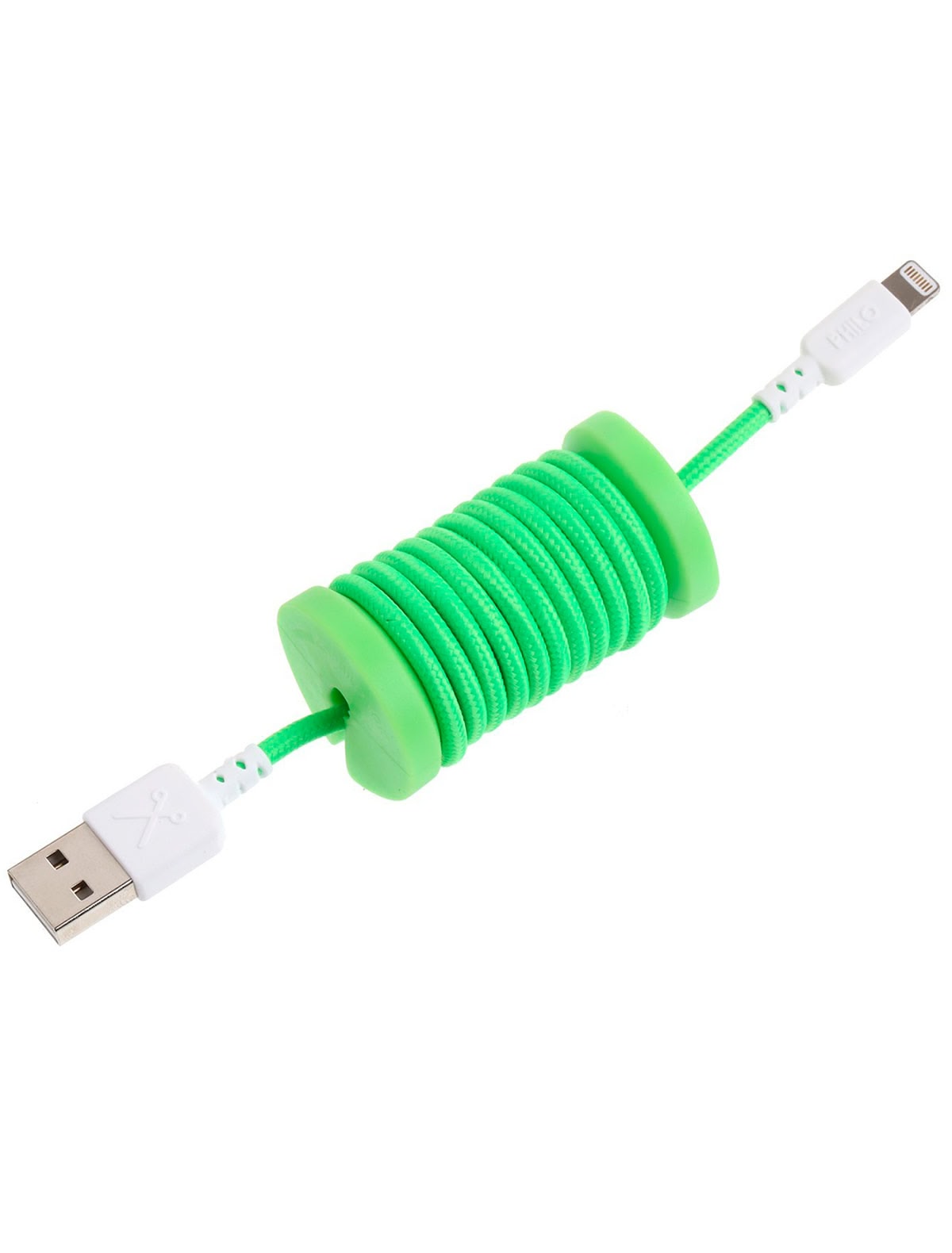 

Кабель USB для зарядки PHILO, Зеленый, 2362037