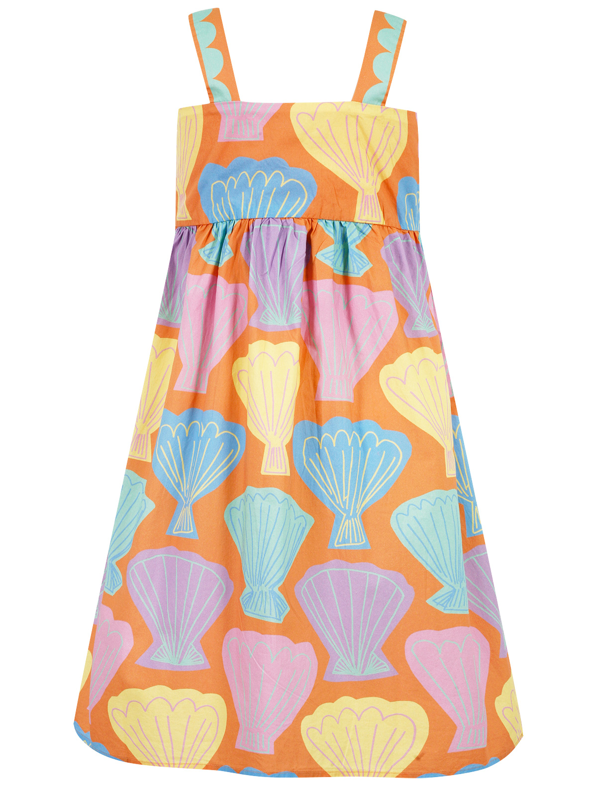 Платье Stella McCartney 2647543, цвет оранжевый, размер 3 1054509412092 - фото 2