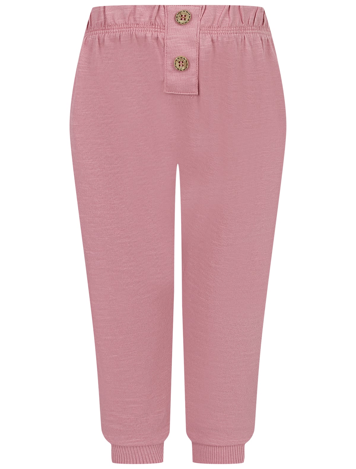 Розовые хлопковые брюки