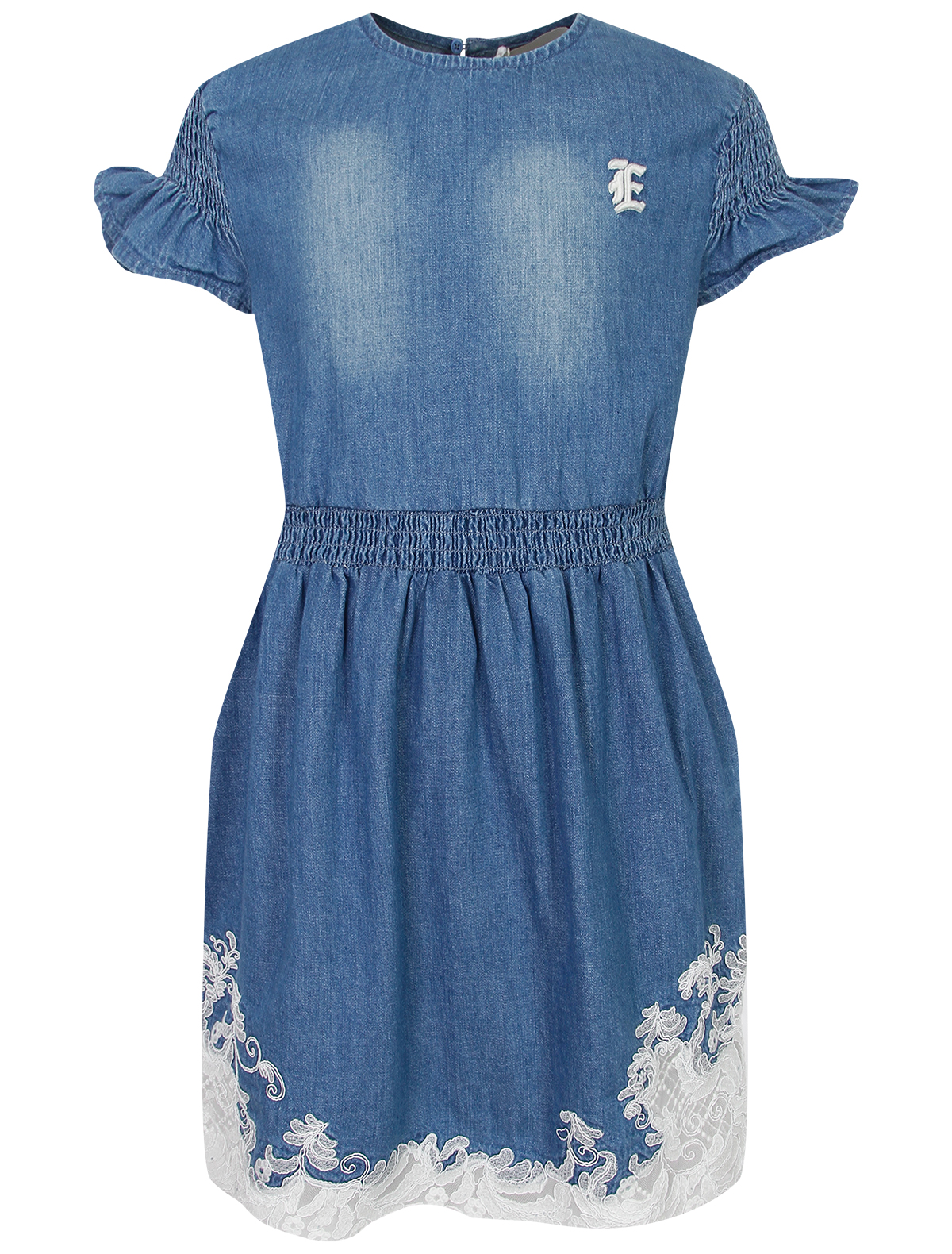 Платье Ermanno Scervino 2544229, цвет синий, размер 9