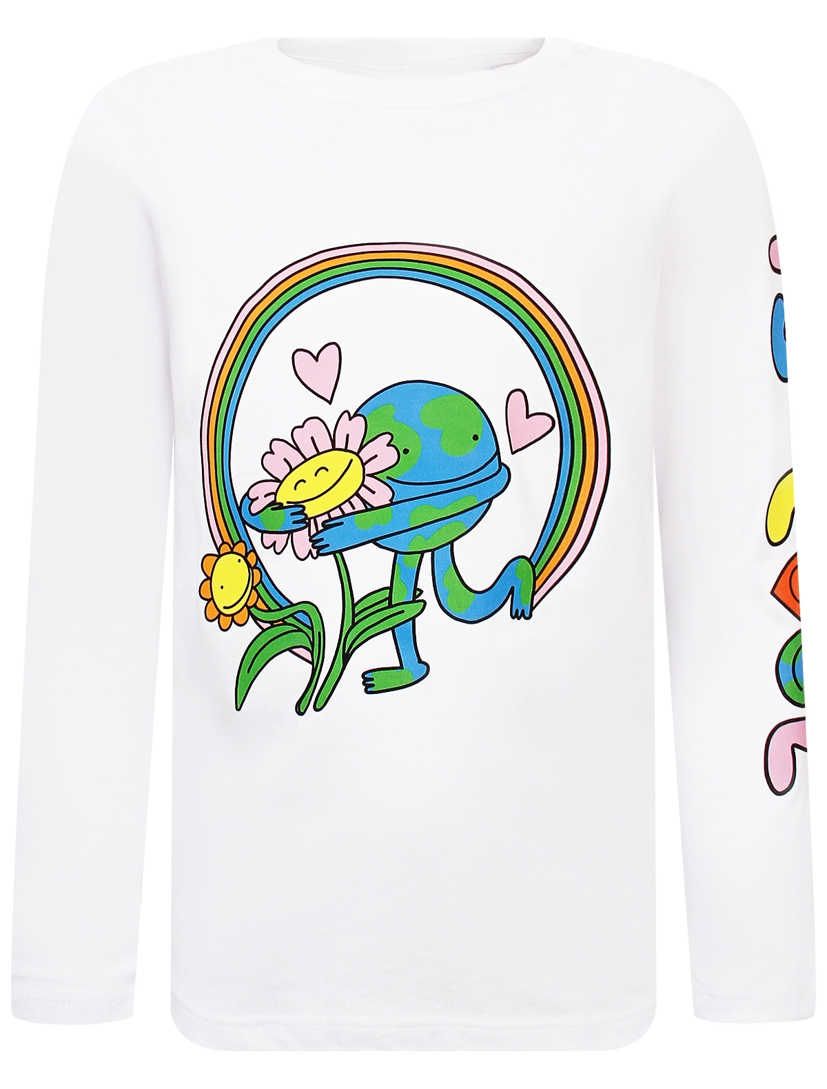 

Лонгслив Stella McCartney, Белый, 2873936