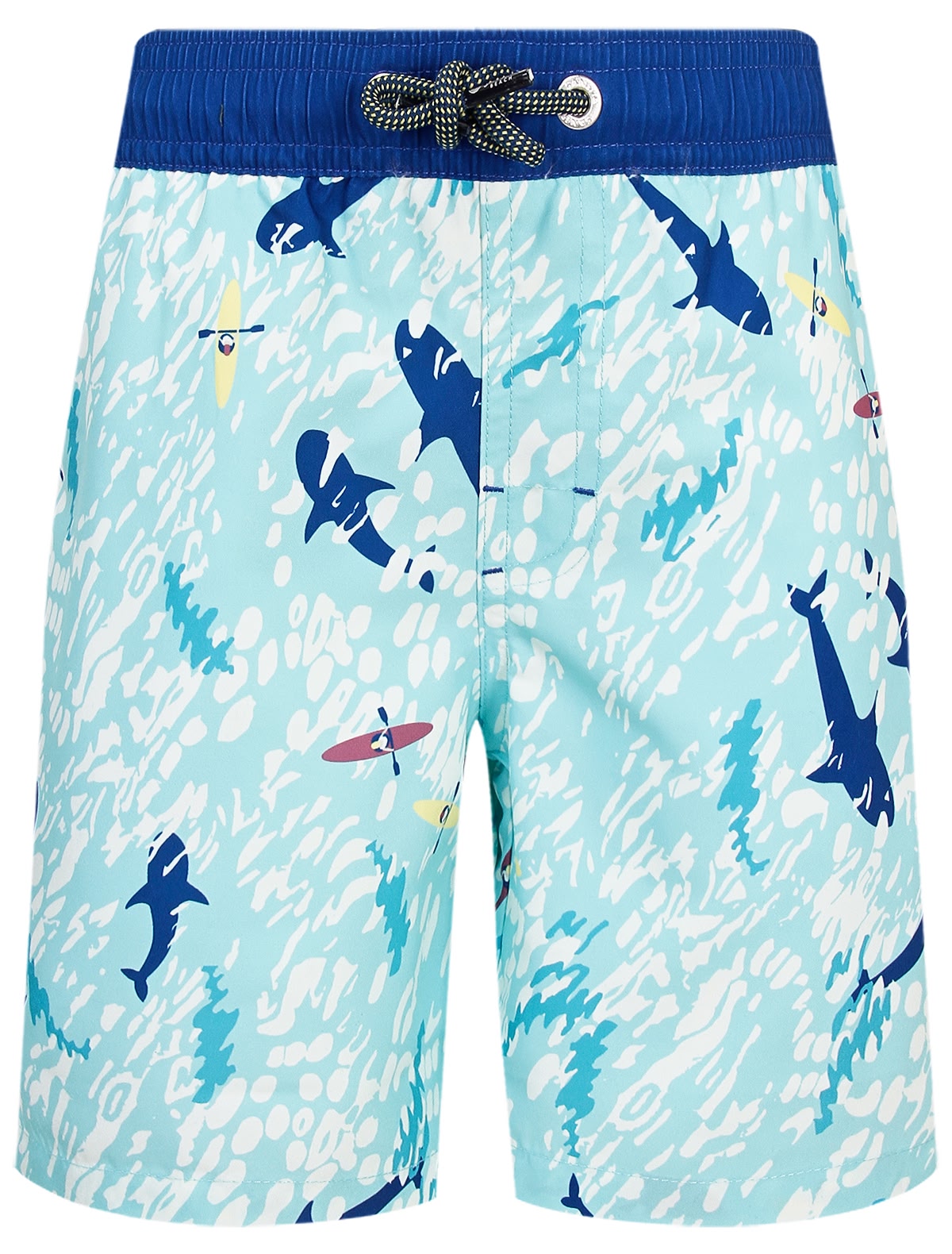 Пляжные шорты с китами