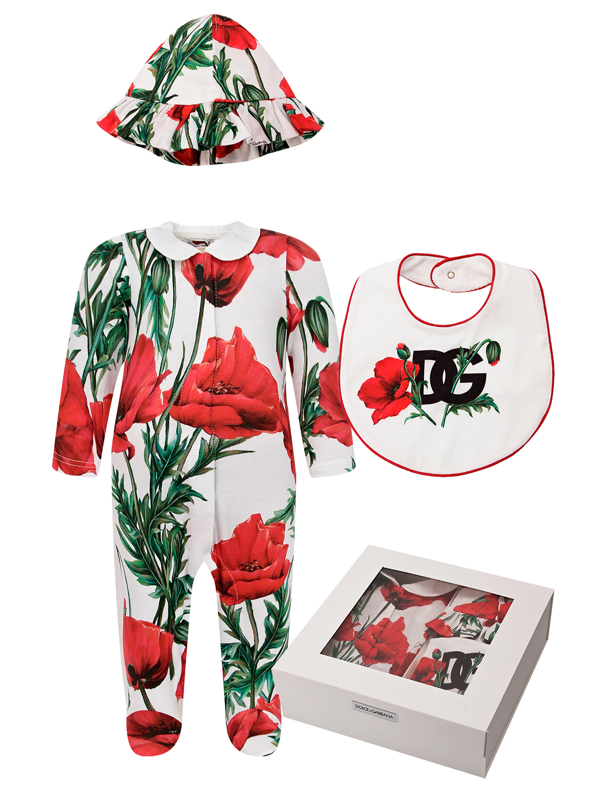 Комплект из 3 шт. Dolce & Gabbana 2543508, цвет красный, размер 3 3034509370309 - фото 1
