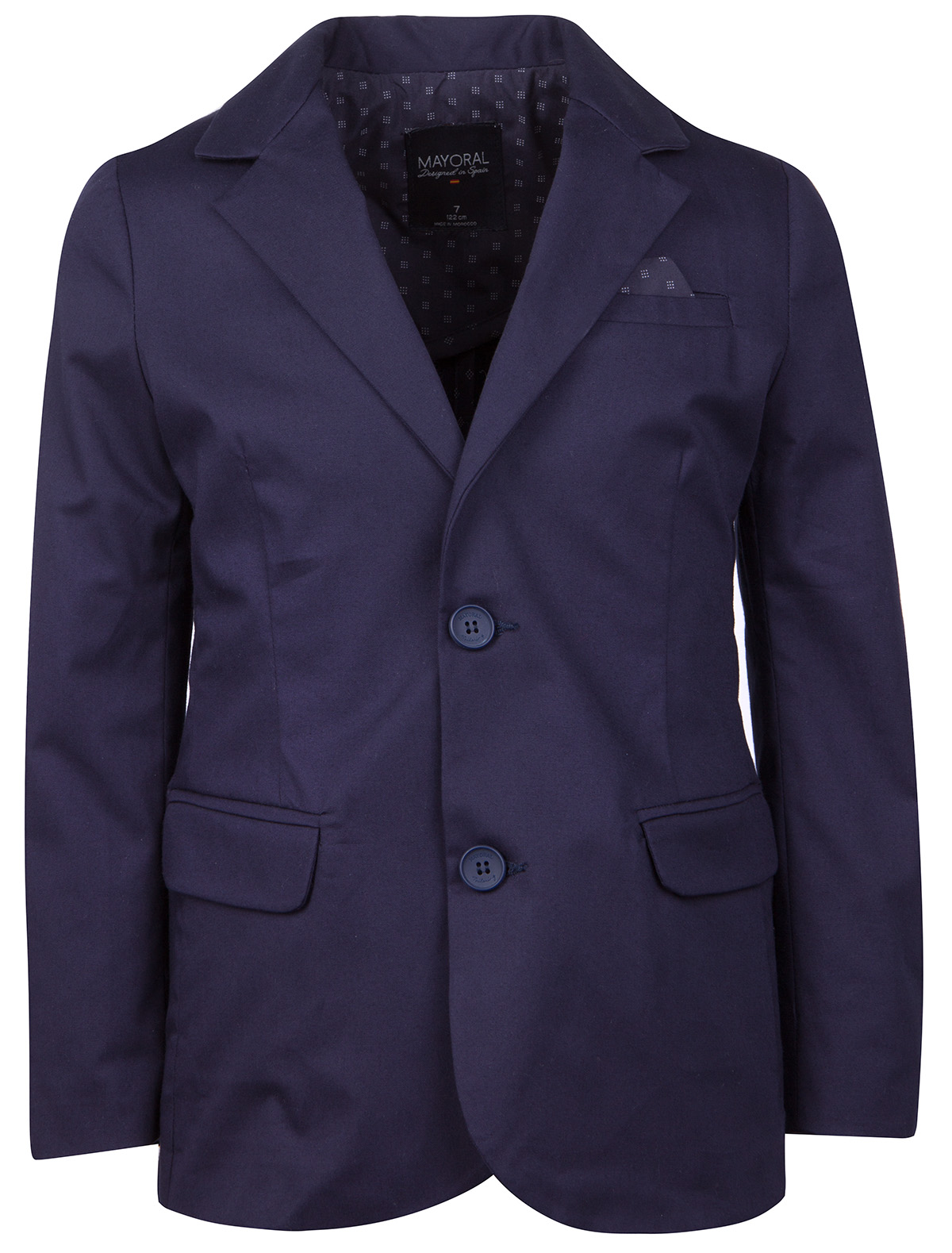 Пиджак Mayoral 1899635, цвет синий, размер 4