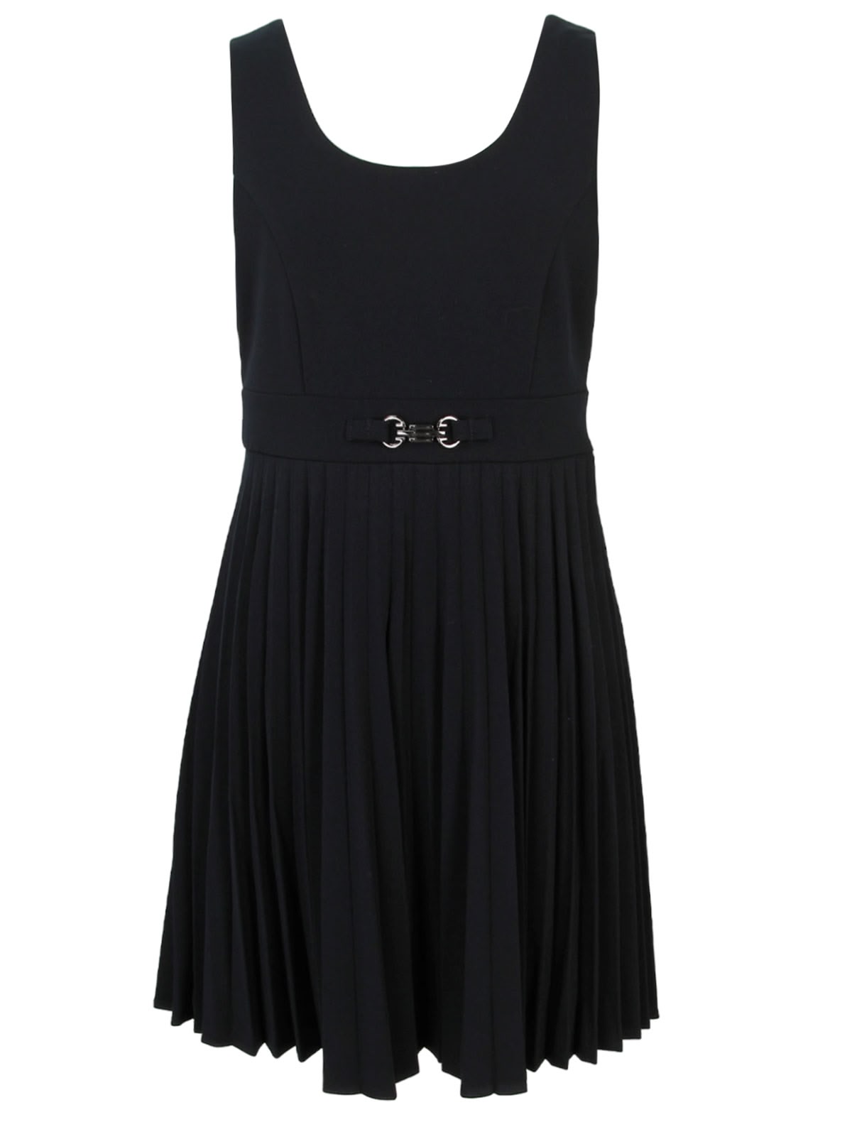 Сарафан с плиссированной юбкой