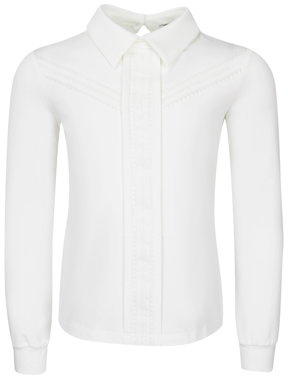 Блуза с кружевом