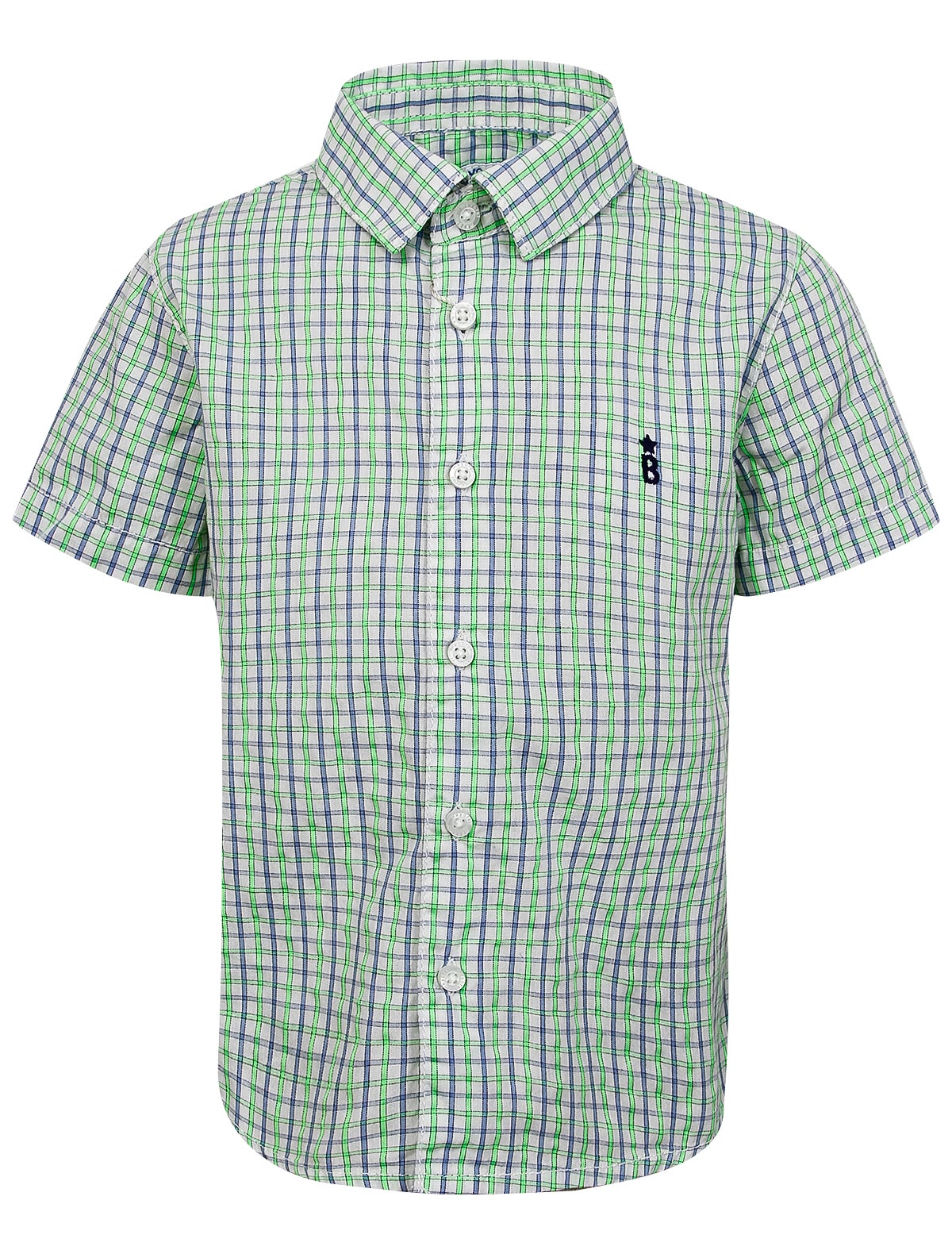 Хлопковая рубашка в клетку