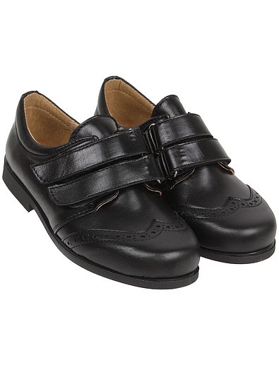 Черные ботинки на липучке Eli - 2034519080237 - Фото 1