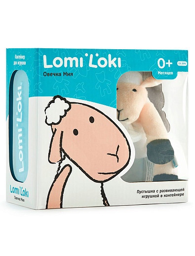 Пустышка с развивающей игрушкой Овечка Мия Lomi Loki - 5104520270099 - Фото 6