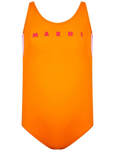 Оранжевый слитный Купальник Marni - 0884509271976 - Фото 1