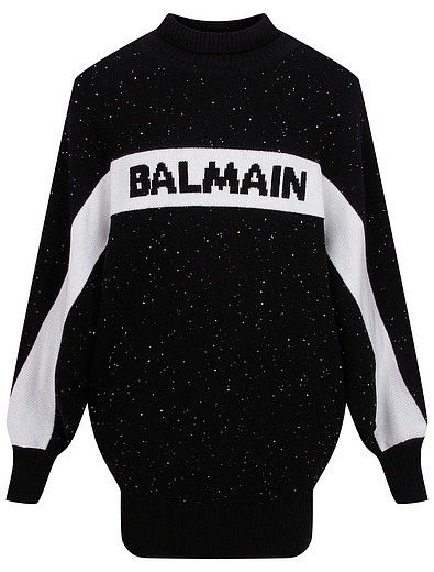 Платье-свитер из шерсти Balmain - 1054509087801 - Фото 1