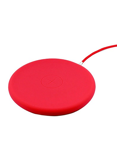 Беспроводное зарядное устройство в виде коврика красного цвета PHILO - 5354520180724 - Фото 2