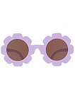 Солнцезащитные очки в сиреневой оправе "цветочек" - 5254508270174