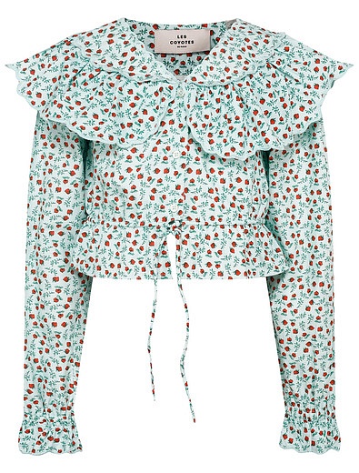 Блуза с акцентным воротником LES COYOTES DE PARIS - 1034509370677 - Фото 1