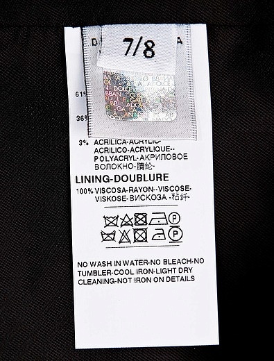 Черное платье с аппликацией &quot;Сердце&quot; Dolce & Gabbana - 1051109880542 - Фото 4