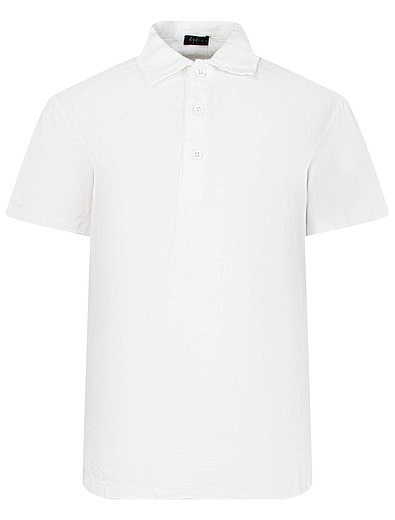 Белая льняная рубашка Il Gufo - 1014519372359 - Фото 1