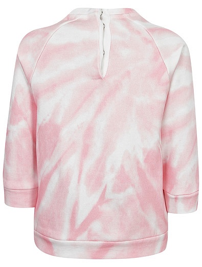 Розовый свитшот в стиле тай-дай Dolce & Gabbana - 0084509372622 - Фото 2