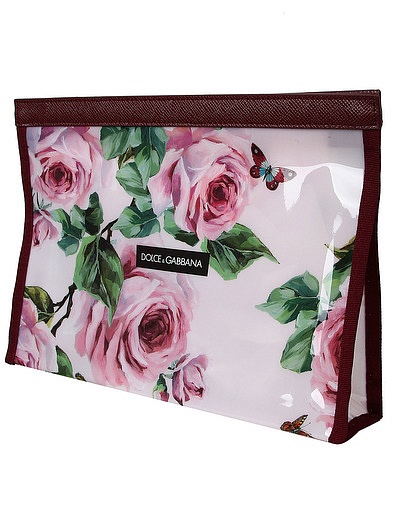 Плавки с принтом розы Dolce & Gabbana - 0872509871425 - Фото 5