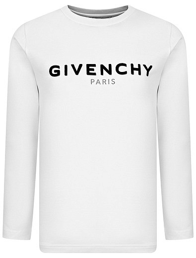 Белый лонгслив с логотипом GIVENCHY - 4164529181728 - Фото 1