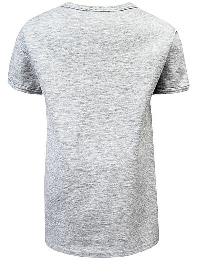 Набор из 2-х хлопковых футболок серого цвета Dolce & Gabbana - 1131719680159 - Фото 4