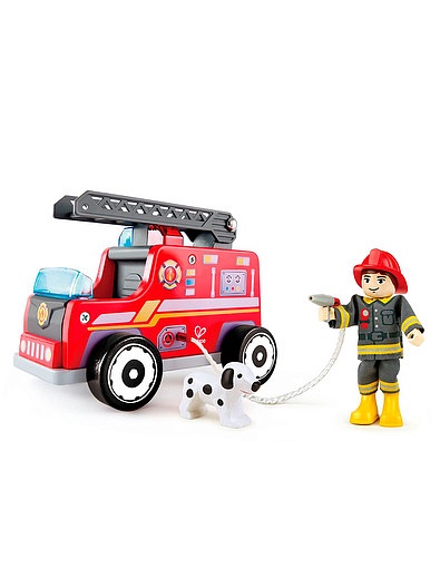 Пожарная машина с водителем Hape - 7134529271306 - Фото 1