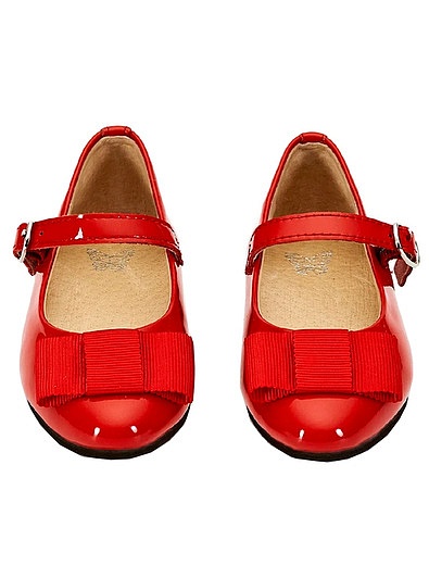 Красные лаковые туфли с бантиком Age of Innocence - 2014500170420 - Фото 4