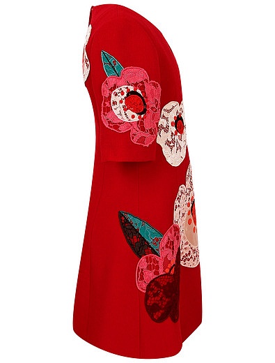Платье из шерсти Dolce & Gabbana - 1054509184968 - Фото 4